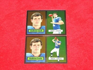 ANDREW LUCK COLTS STANFORD 2012 TOPPS CHROME 1957 #1 AND #2 (F-692) - Picture 1 of 1