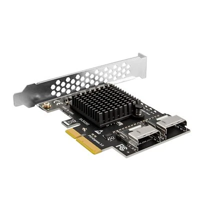 8 porte 3.0 SFF8087 PCIe 3.0 per controller PCIe a SFF 8087 adattatore espansione - Immagine 1 di 4