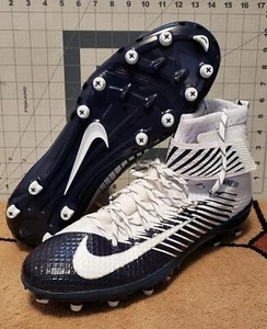 Nuevos botines de fútbol Nike Skin blancos y azules LunarBeast para hombre talla 18 - Imagen 1 de 12