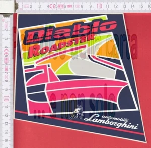 ADESIVO STICKER - AUTOMOBILI LAMBORGHINI, DIABLO ROADSTER - Photo 1/1