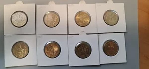 Australia - 1 Dollar Coins * 8 - Commemorative Coins Mix - EF - Bulk - Imagen 1 de 6