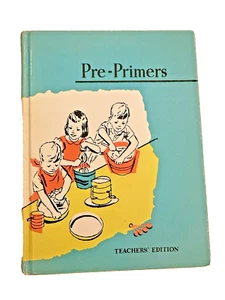 Pre-Primers Teachers' Edition "At Home" "Here & Near" "Here & Away" 1957 Series - Picture 1 of 11