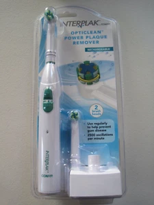 Interplak Opticlean Power Plaque Remover Rechargeable Toothbrush New - Picture 1 of 2