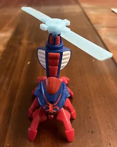 Playskool Heroes Marvel Super Hero Adventures Jet Copter ONLY Red Blue 5.5" - Picture 1 of 3