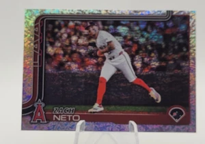 2025 Topps Series 1 - Sand Glitter #282 Zach Neto Los Angeles Angels - Bild 1 von 2