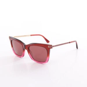 JIMMY CHOO sunglasses OLYE 1MQ UI Plastic Bordeaux Pink Clear NEW Women - Picture 1 of 7
