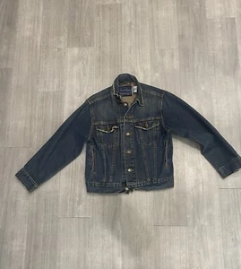 Levis Strauss Jean Jacket Womens Medium Blue Denim - Picture 1 of 5