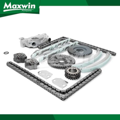 Timing Chain Kit Oil Pump for 1991-2001 Ford Mustang F-150 F-250 Town Car 4.6L — 第 1/4 张图片