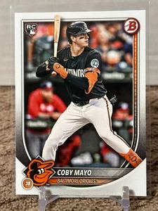 2025 Bowman Coby Mayo Baltimore Orioles Paper Rookie Card #37 - Picture 1 of 2