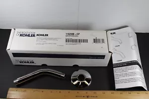 "Brazo de ducha esmaltado cromado Kohler No.11626M con brida ""Nuevo"" - Imagen 1 de 6