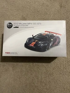 TSM True Scale Miniatures 2012 McLaren MP-4 12C GT3 24 Hours Of Spa 1/18 Diecast - Picture 1 of 20