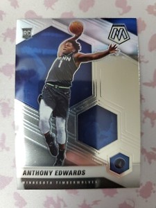 Anthony Edwards ROOKIE CARD 2020-21  Panini Mosaic #201
