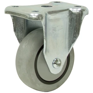 3-1/2x1-1/4 Faultless Rigid Plate Caster 1-4707 - Picture 1 of 1