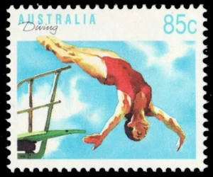 AUSTRALIA 1123 - Sports and Leisure "Diving" (pb91925) - Picture 1 of 1