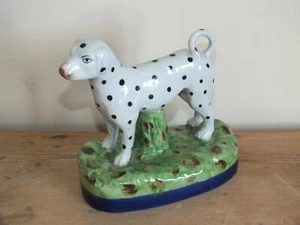 Chien dalmatien en céramique anglaise Staffordshire - Bild 1 von 6