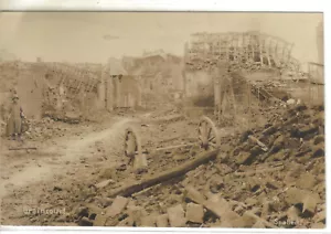 1. WK Foto AK Graincourt Granate Schlachtfeld Stellung Graben SELTEN !!! - Bild 1 von 1
