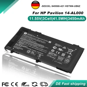Batterie 11.55V SE03XL pour HP Pavilion 14-AL000 AL100 14-AL136 849988-850 HSTNN-UB6Z - Photo 1/12