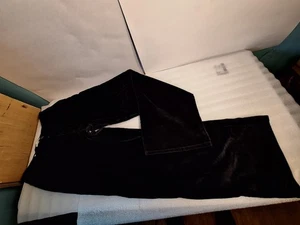Universal Thread Hose Damen Größe 8/29R Schwarz Cord Relaxed Weites Bein - Bild 1 von 12