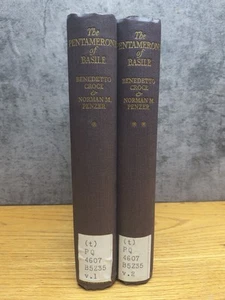 The Pentamerone of Giambattista Basile: Vol. I & 2 Set (Penzer (Ed.) - 1932) - Picture 1 of 14