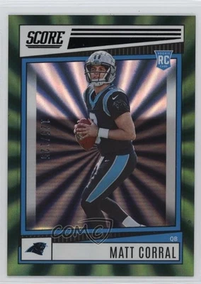 2022 Score Rookies Spokes /125 Matt Corral #302 Rookie RC - Image 1 of 2