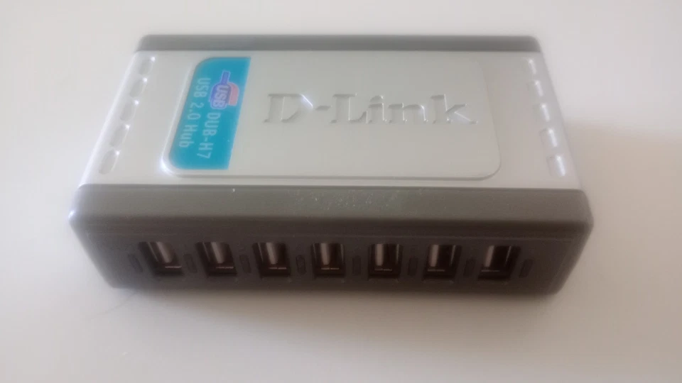 Moltiplicatore di porte USB della D-Link Hub 2.0 - Immagine 1 di 4