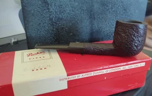 Vintage Parker Pfeife #267, Straight Pot, Sattelstiel, Super Briar, unberaucht & Box - Bild 1 von 14