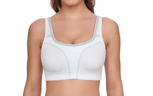 Sujetador deportivo SUSA 75C precio especial High Support 7897 sin aros BLANCO-GRIS 238 - Imagen 1 de 3