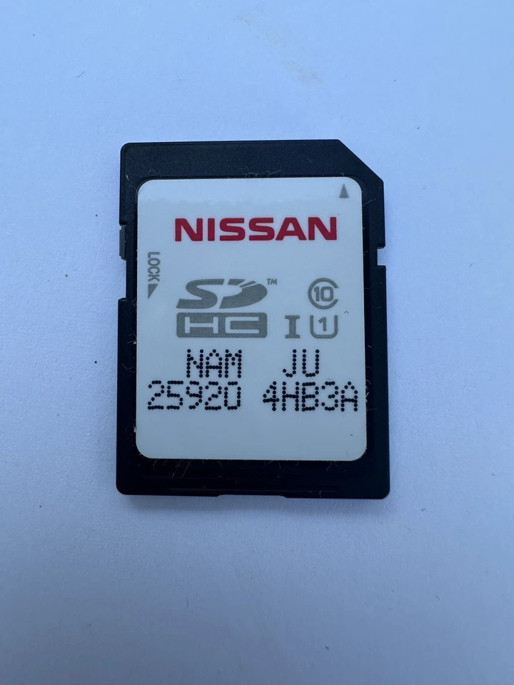 Genuine Navigation DATA SD Card US Map 25920-4HB3A - Image 1 of 2