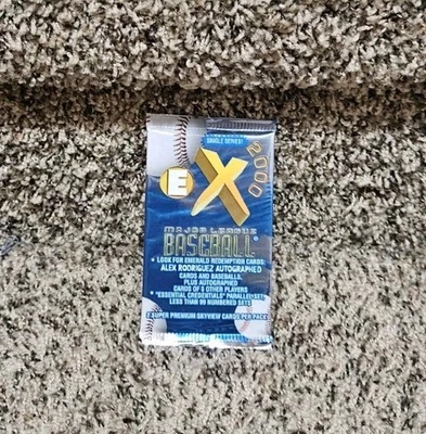 Skybox EX2000 1997 paquete de pasatiempos de béisbol sellado de fábrica credenciales esenciales?? Foto 1 de 2