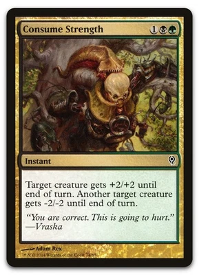 Consume Strength #74 (LP) Jace vs Vraska DDM Magic MTG - Image 1 of 2