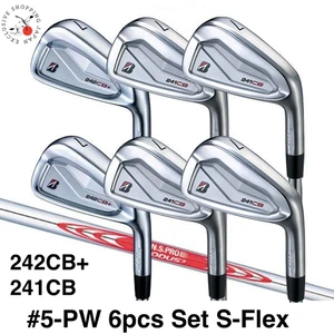 Bridgestone 242CB+/ 241CB Combo Iron Set 6pcs 5-pw MODUS3 Tour 120 Steel Shaft S - Picture 1 of 18