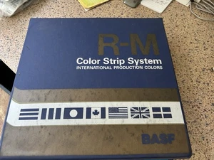 R-M Color Strip System Paint chip 1979 TO 1993 automotive Import Autos - Picture 1 of 8