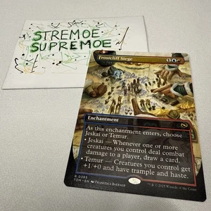 X1 non foil Frostcliff Siege borderless from TDM - Picture 1 of 2