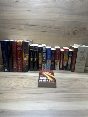 Dan Brown Lord Of The Rings Lot Bundle Book Hard And Soft Randle Lot All Used 18 - Image 1 of 3
