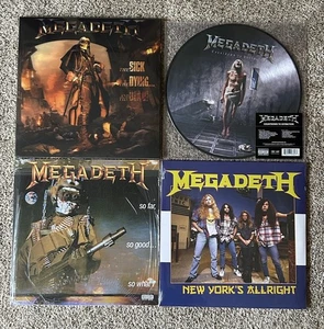 MEGADETH Countdown To Extinction, Sick Dying Dead, So Far So Good So What - NEW - Picture 1 of 5