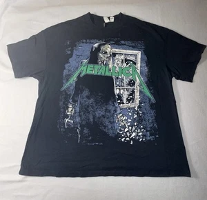 Metallica Enter Sandman Pushead T Shirt 2021 H&M Divided Heavy Metal Oversized L - Picture 1 of 8