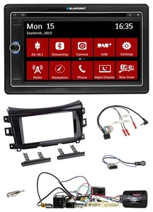 Blaupunkt Bluetooth DAB 2DIN USB DVD Lenkrad Autoradio für Nissan Navarra D231 2 - Bild 1 von 12