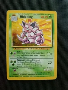 Pokémon Nidoking 11/102 Set Base - HOLO - Ita - Vintage - A15 - Imagen 1 de 5