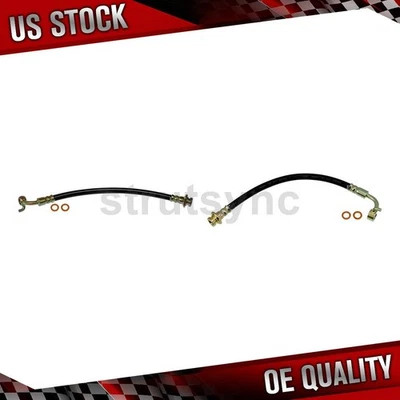 Dorman Pair Rear Left & Right Brake Hydraulic Hose For 2003-2007 INFINITI G35 - Image 1 of 4