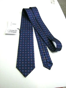 GUARRACINO Naples New 100% Silk Stitched A Mano Sewn Hand Made Italy - Picture 1 of 5