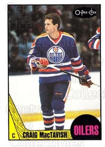 1987-88 O-pee-chee Blank Backs #203 Craig MacTavish - Picture 1 of 1