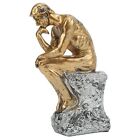 Thinker Statue Energetic Lines Stable Nonslip Resin Thinking Man Statue Gift Sls