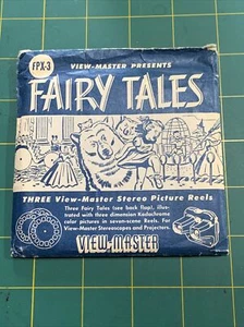 View Master Fairy Tales FPX-3, Little Pigs Ft-7, Little Black Sambo FT-8, 2A - Picture 1 of 5