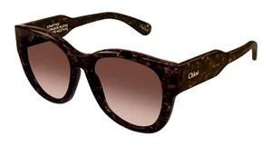 Chloé CH0192S Brown Havana/Brown Shaded (002) Sunglasses - Picture 1 of 1