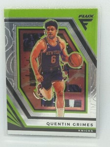 Quentin Grimes 2022-23 Panini Flux Basketball No. 49