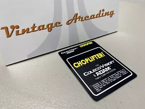 Choplifter! (Colecovision) Replacement Game Label - Picture 1 of 1