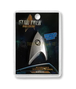 Distintivo QMX Star Trek Discovery Science, badge - magnetico