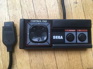 Original Sega Master System Controller, Control Pad, Schwarz (Model 3020) - Bild 1 von 2