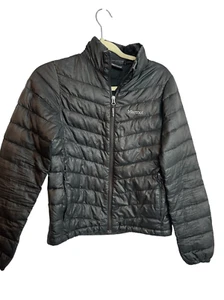 Marmot Jacket 800 Fill Packable Goose Down black Puffer Womens Size XSmall - Picture 1 of 10