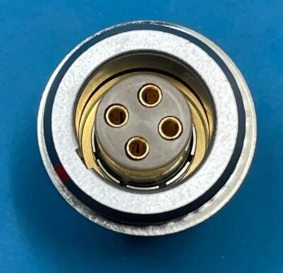 NEW LEMO ENG.2B Chassis Mount Connector w/ GND tag ENG.2B.304.CLL 1pc - Image 1 of 2